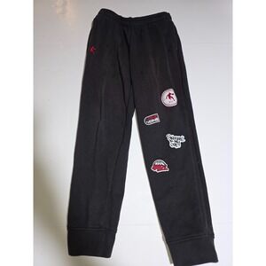 Vintage AND1 Boys Sweat Pants Black Size Large Soft Jogger Slim Fit Pull On